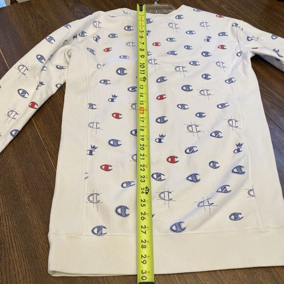 Vintage 90’s Champion Reverse Weave Sweatshirt Men’s Medium Spell Out Pullover - Picture 13 of 13